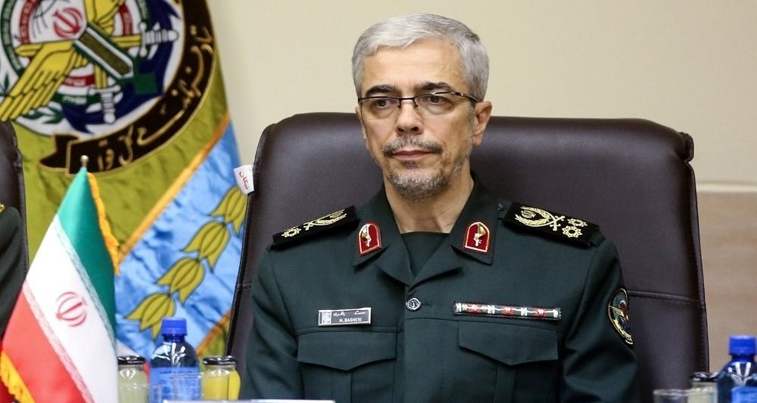 رئيس هيئة أركان الجيش الإيراني محمد باقري