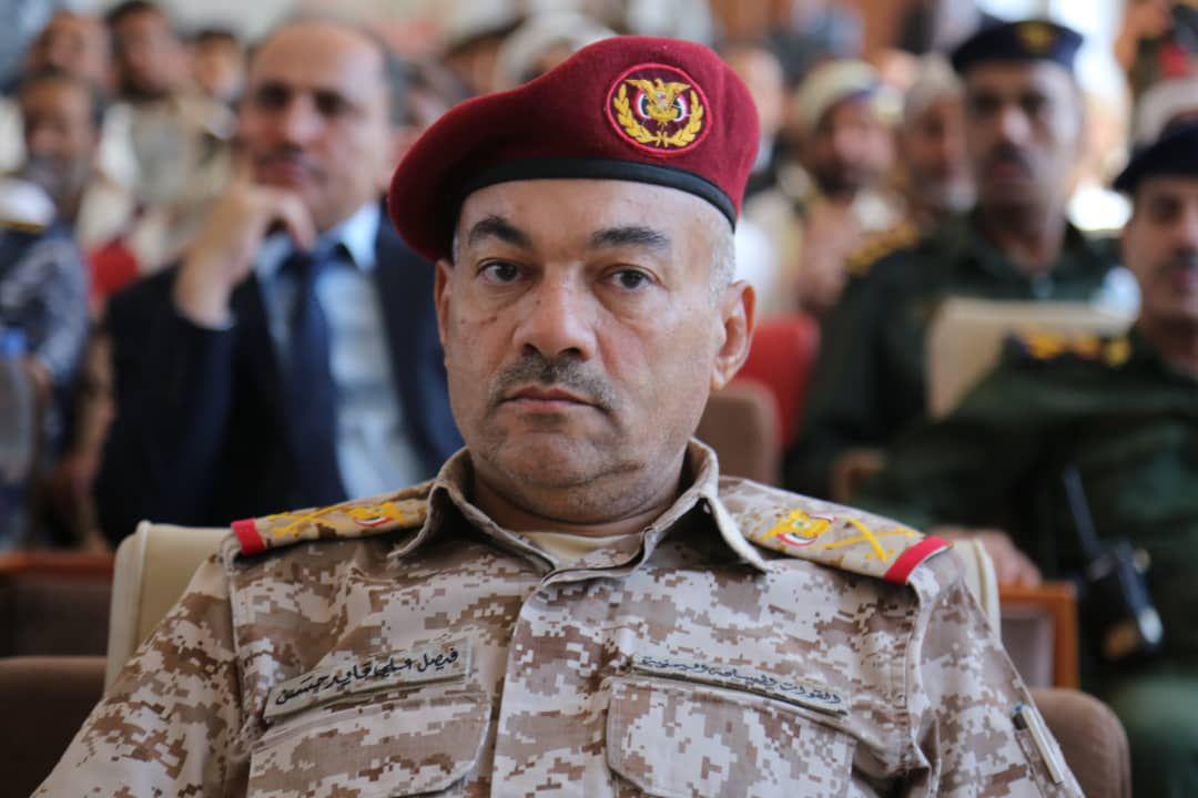 قائد المنطقة العسكرية الثالثة يشيد بتضحيات أبطال الإمارات في اليمن 