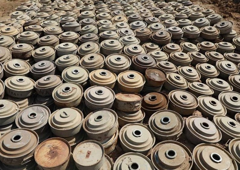 تقرير دولي يكشف معلومات صادمة عن خطر الألغام في اليمن