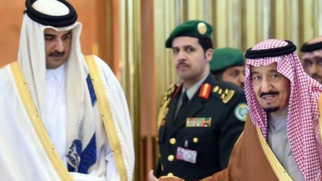 أمير قطر يتلقى دعوة من السعودية لحضور قمة مجلس التعاون الخليجي في الرياض