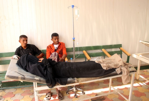 زيادة الإصابة بالكوليرا تلاحق الجوعى والنازحين في اليمن