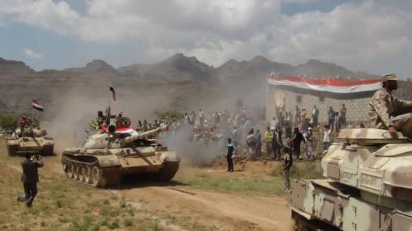 مصرع عدد من عناصر الحوثي في جبهة دمت