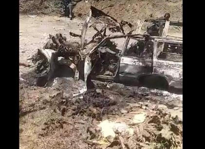 مقتل ثمانية مدنيين من أسرة واحدة بقصف استهدف سيارة شمالي الضالع
