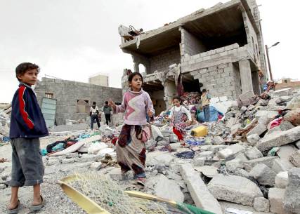 	 أطفال اليمن يشتاقون إلى اللعب والمدرسة