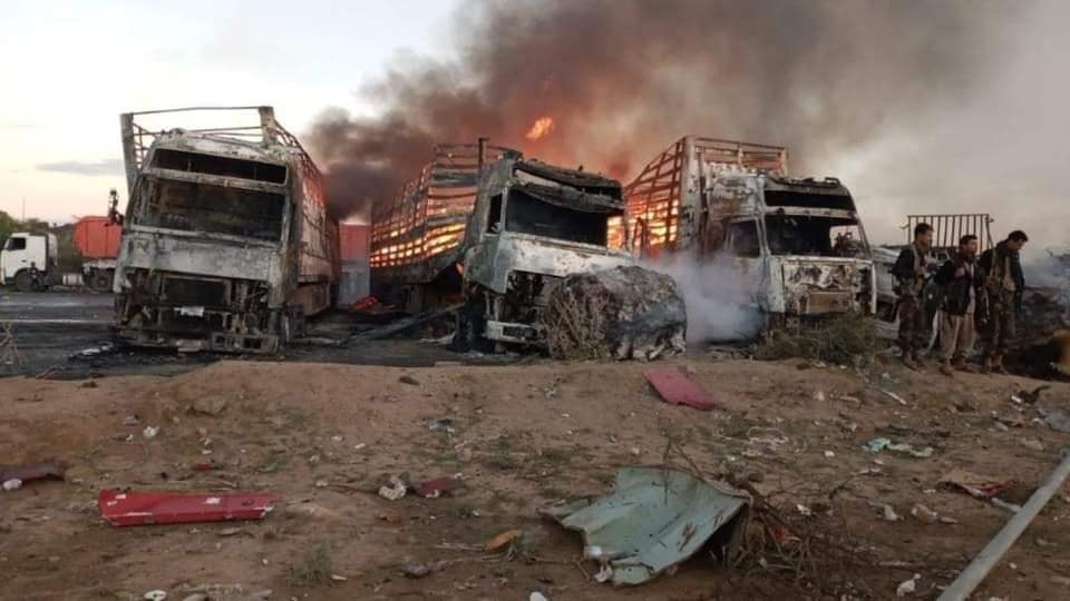 جماعة الحوثي: بعض ضحايا قصف منفذ عفار الجمركي غير يمنيين