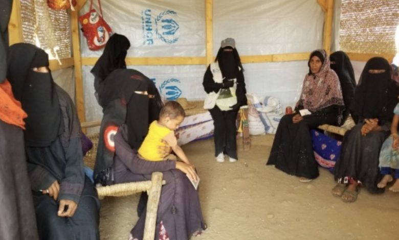 مفوضية اللاجئين: أكثر من 200 أسرة نزحت جراء تجدد الصراع  في" عبس"  حجة 