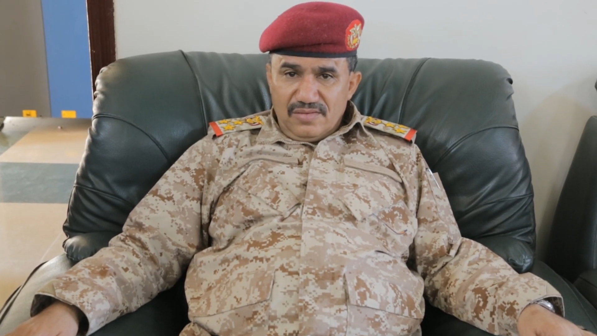رئيس أركان المنطقة العسكرية الأولى قائد اللواء 135 مشاة العميد الركن يحيى أبو عوجا