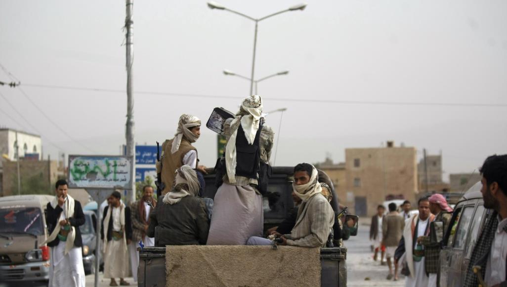 الحوثيون في عمران - إرشيف
