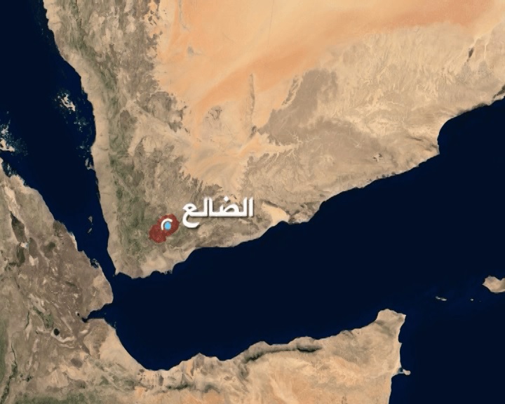 قصف حوثي بالطيران المسير على مناطق آهلة بالسكان في الضالع 