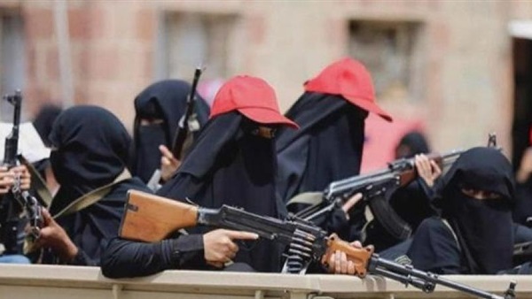 نساء حوثيات مسلحات - إرشيف