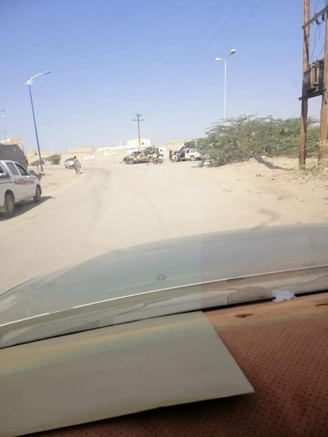 مليشيات الإنتقالي المدعومة من الإمارات تعتدي على قوات الجيش في شبوة