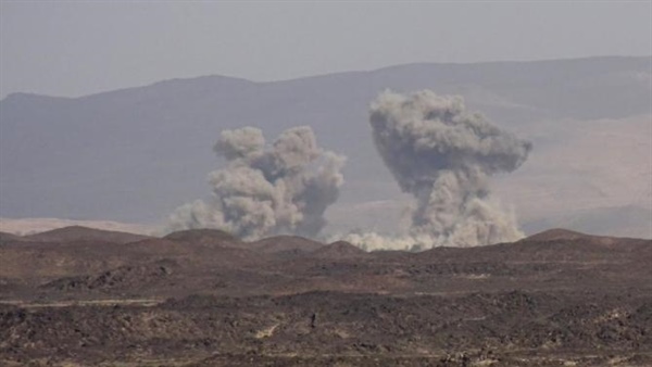 تدمير مخازن أسلحة للحوثيين في صرواح