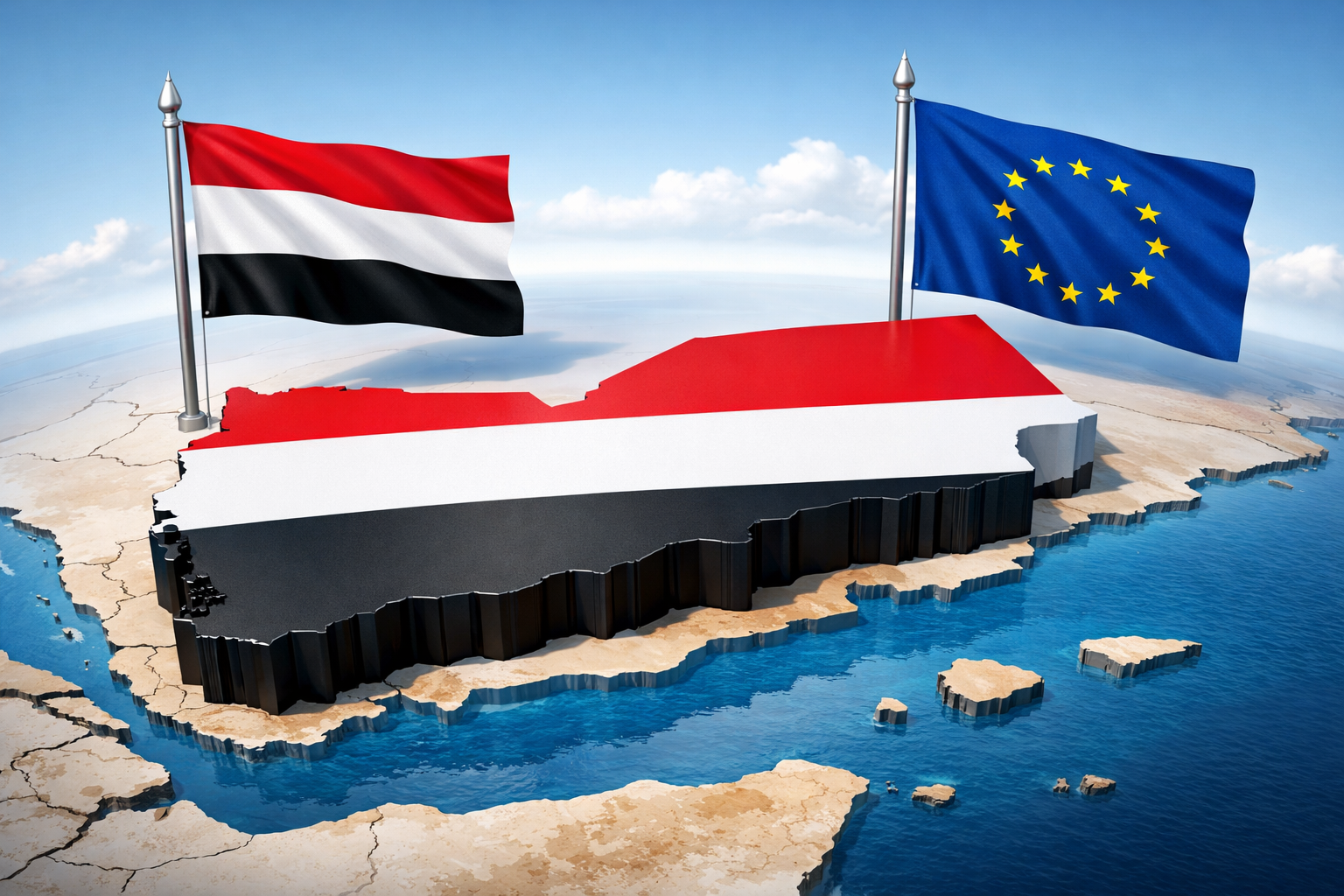 الاتحاد الأوروبي يجدد التزامه القوي بوحدة اليمن وسيادته وسلامة أراضيه