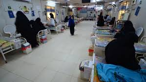 الحوثيون: ارتفاع حالات الكوليرا إلى أكثر من 100 ألف حالة 
