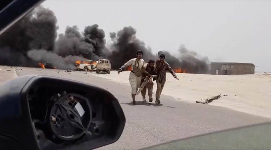 الإمارات تهدد بتجديد هجماتها الجوية ضد الجيش اليمني