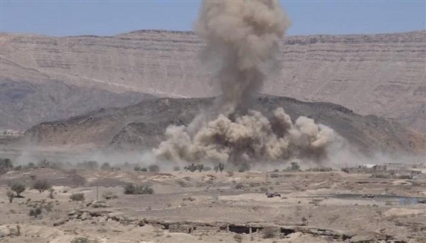 مصرع أكثر من "150"حوثي وتدمير "15" آلية عسكرية بغارات التحالف في محافظة (مأرب)