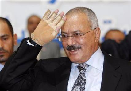 علي عبد الله صالح يصف التحالف العربي بـ"الغزو الجديد" ويتحدث عن مخطط لإعادة رسم الحدود التشطيرية