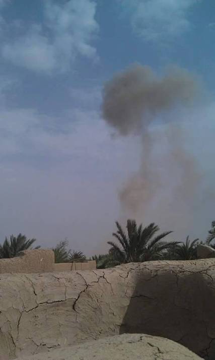 طيران التحالف يقصف منزل المشرف العسكري للحوثيين بمدينة الحزم بالجوف
