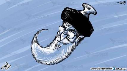 كاريكاتير: جمهورية اليمن الإيرانية الجديدة
