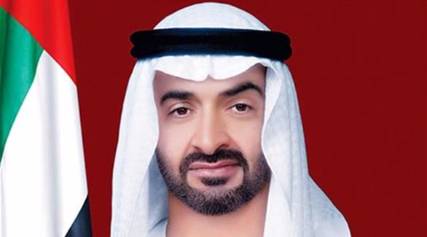 محمد بن زايد يهنئ بحاح بعودة الحكومة الشرعية إلى اليمن