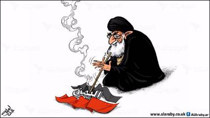 كاريكاتير: ايران واشعال الفتنة - الرسام اسامة حجاج