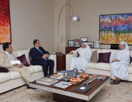 عبدالله بن زايد في استقبال ولد الشيخ: الإمارات حريصة على مساعدة أبناء اليمن