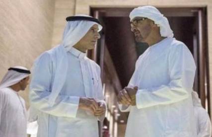 ولي عهد أبوظبي ووزير الخارجية السعودي يبحثان دعم الشرعية باليمن