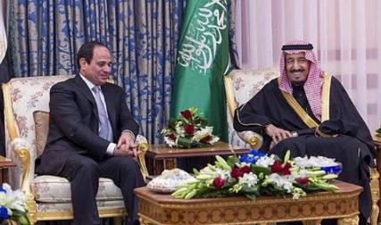 الرئيس المصري للمملكة جاهزون للتدخل لكن المفاوضات أولا 