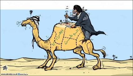 كاريكاتير: إيران والوطن العربي