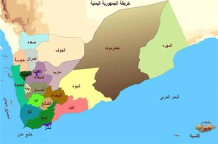 مناطق السيطرة والنفوذ بين «الحوثيين» والحكومة الشرعية في اليمن