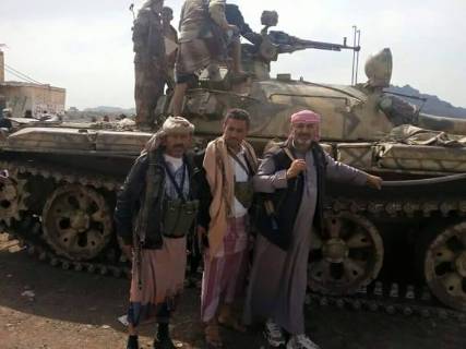 الضالع: إصابة القيادي في المقاومة الشعبية أحمد ناصر الثوير خلال معركة تحرير سناح‎
