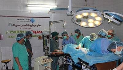 بدء العمليات الجراحية بمخيم طيبة الجر احي المجاني الـ 41 بصنعاء