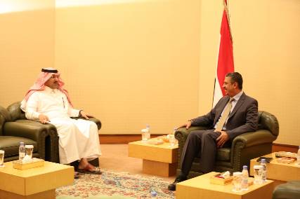  نائب رئيس الجمهورية يلتقي السفير السعودي لدى اليمن