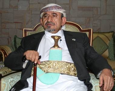 كبير مشائخ حاشد يعزي بوفاة الملك عبدالله بن عبدالعزيز آل سعود