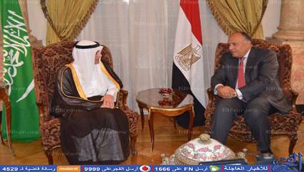 الجبير ونظيره المصري يبحثان التطوران في اليمن وسوريا