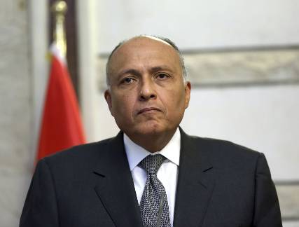 وزير الخارجية المصري : سنشارك في العمليات ضد الحوثيين برا وبحرا وجوا 