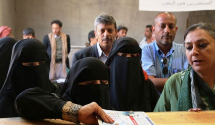مشروع القسائم الغذائية لمساعدة 120 ألف شخص في صنعاء