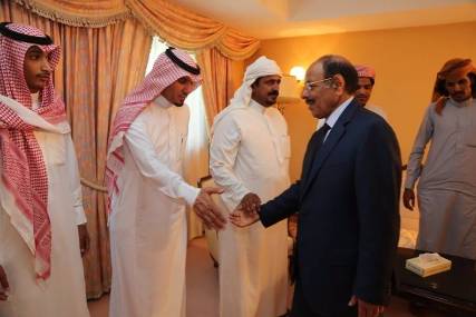 قبائل حضرموت تلتقي الفريق محسن وتبارك تعيينه نائباً للرئيس (صوره)