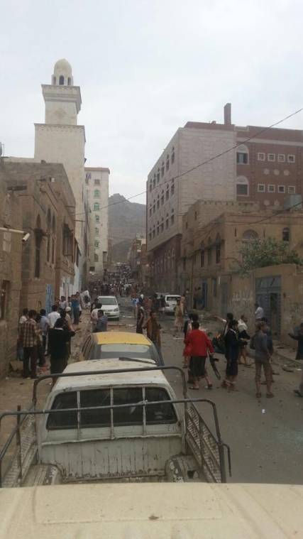  انفجار في صنعاء يستهدف طائفة "الاسماعيليين"  (صورة)