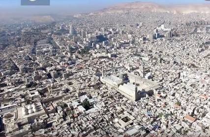 "جيش الإسلام" ينشر صورا جوية للعاصمة السورية دمشق (صور)
