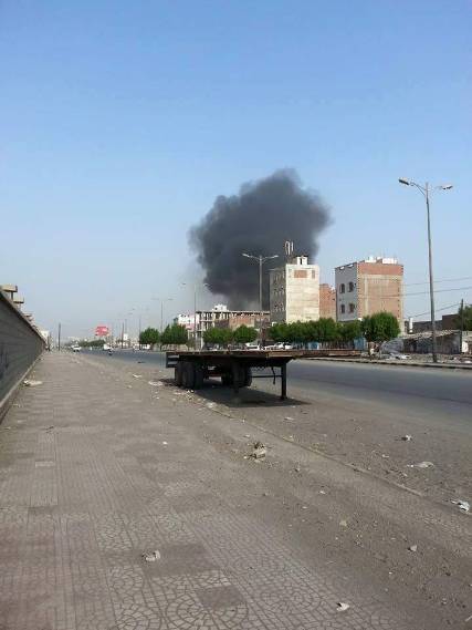 طيران التحالف يقصف موقعا للحوثيين في الصليف بالحديدة
