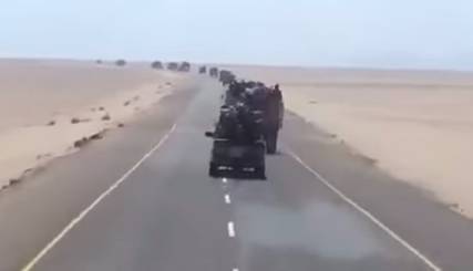 تعزيزات عسكرية ضخمة من دول التحالف تصل قرب باب المندب استعدادا لحسم معركة تعز (فيديو)
