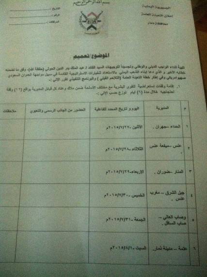 مليشيا الحوثي تدشن حملة "التعبئة العامة" بذمار لحشد أبناء القبائل للالتحاق بجبهات القتال (وثيقة)