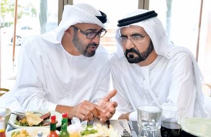 رئيس الإمارات يبعث برقياته من مكان مجهول.. من يدير البلاد؟