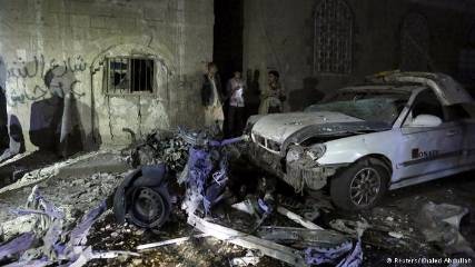 انفجارات يستهدفان مسجدا ومسعفين في حي الجراف بالعاصمة صنعاء