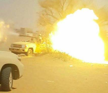 نهم: قتلى وجرحى من المليشيا بمواجهات وغارات لطيران التحالف وقيادة الجيش تتفقد مواقع الجيش والمقاومة