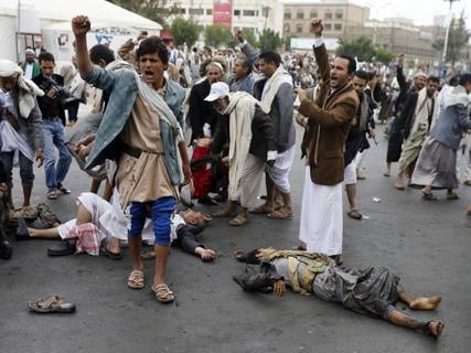 قتلى وجرحى من الحوثيين في غارات جوية للتحالف 