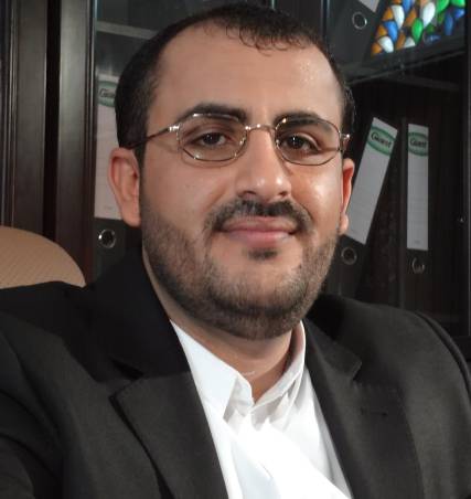 الناطق باسم جماعة الحوثي عقب عودته من إيران : هناك سعي لتكريس الدور الخارجي في شؤون اليمن بنقل الحوار إلى الرياض