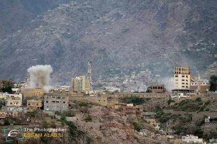 مقتل 29 مسلحا حوثيا بينهم قيادي في الجماعة في مواجهات الجمعة بتعز