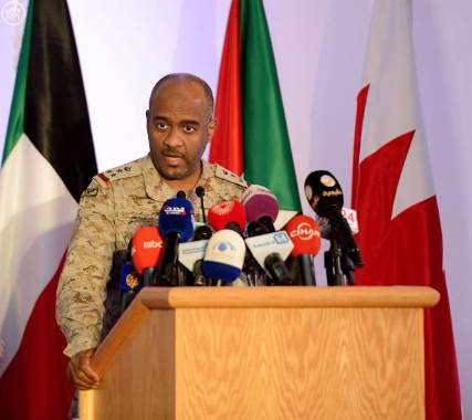 عسيري: القنابل المستخدمة في اليمن ليست محظورة